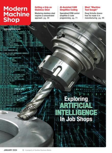 Modern Machine Shop – January 2024 Cover