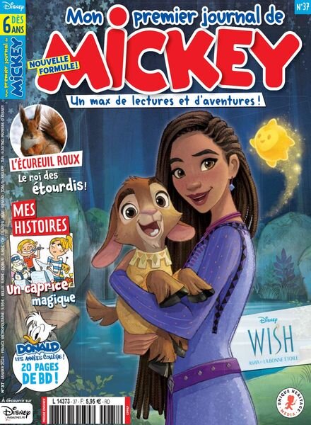 Mon Premier Journal de Mickey – Janvier 2024 Cover