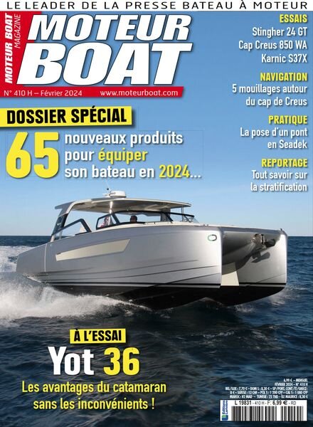 Moteur Boat – Fevrier 2024 Cover
