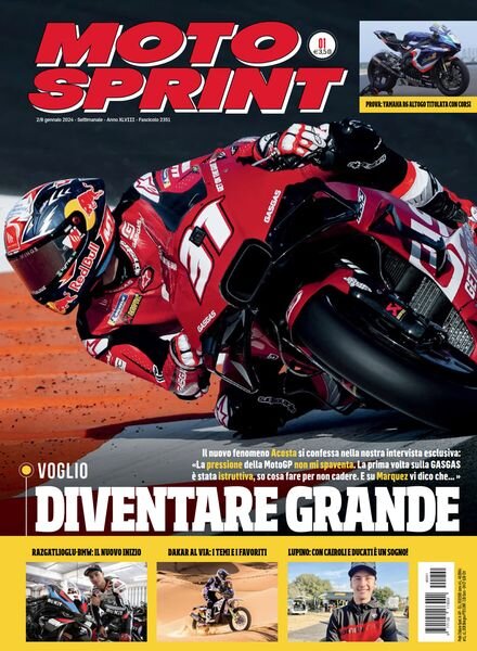 Moto Sprint – 2 Gennaio 2024 Cover