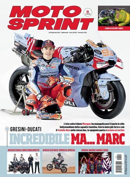 Moto Sprint – 23 Gennaio 2024 Cover