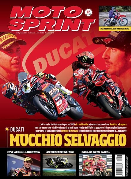 Moto Sprint – 9 Gennaio 2024 Cover