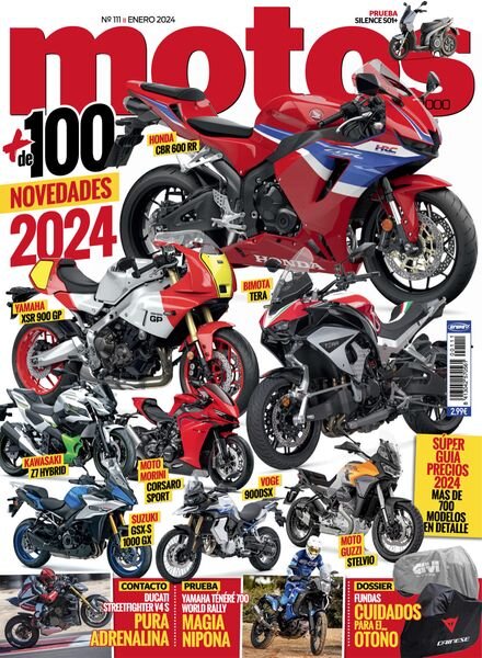 Motos 2000 – Enero 2024 Cover