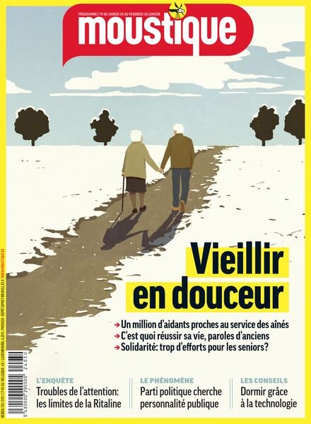 Moustique Magazine – 17 Janvier 2024 Cover