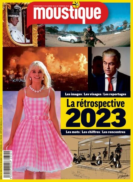 Moustique Magazine – 27 Decembre 2023 Cover