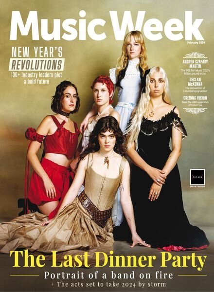 Music Week – Issue 1389 – February 2024 Cover