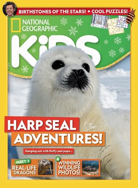National Geographic Kids UK – Issue 225 – January 2024 Cover