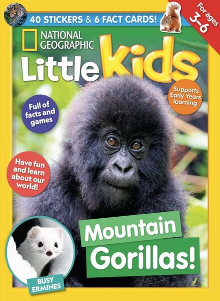 National Geographic Little Kids UK – Issue 14 – 24 January 2024 Cover