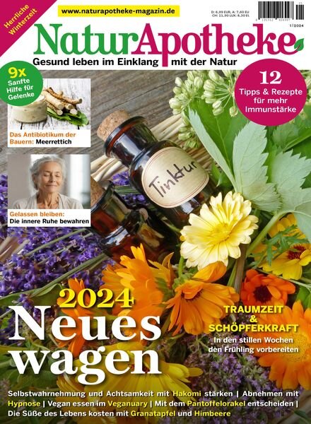 NaturApotheke – Januar 2024 Cover