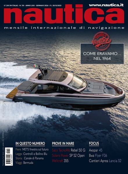 Nautica – Gennaio 2024 Cover