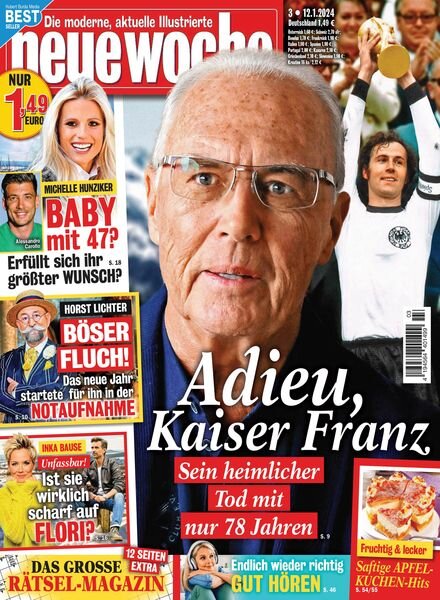 Neue Woche – 12 Januar 2024 Cover