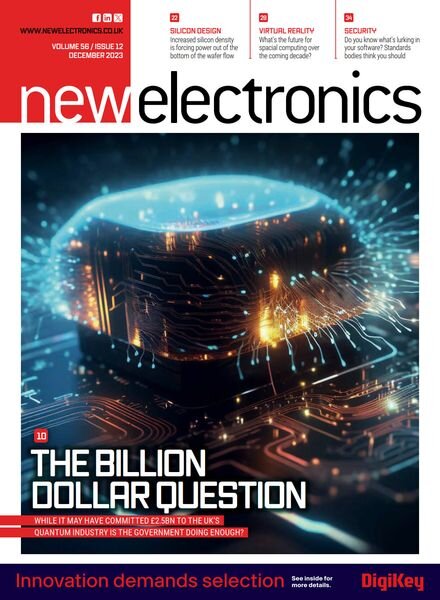 New Electronics – December 2023 Cover