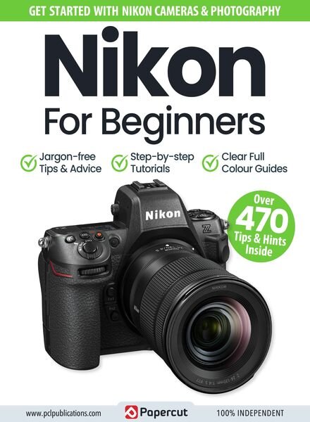Nikon For Beginners – January 2024 Cover