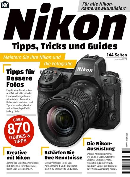 Nikon Tipps Tricks und Guides – Januar 2024 Cover