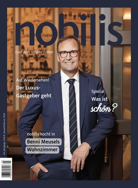 nobilis Magazin – Januar-Februar 2024 Cover