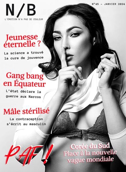 Noir et Blanc – 12 Janvier 2024 Cover