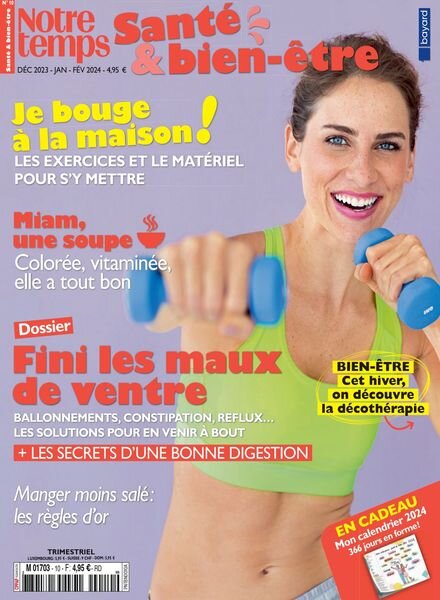 Notre Temps Sante & Bien-etre – Decembre 2023 – Fevrier 2024 Cover