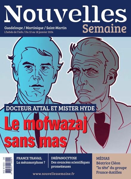 Nouvelles Semaine – 12 Janvier 2024 Cover