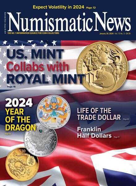 Numismatic News – January 30 2024 Cover