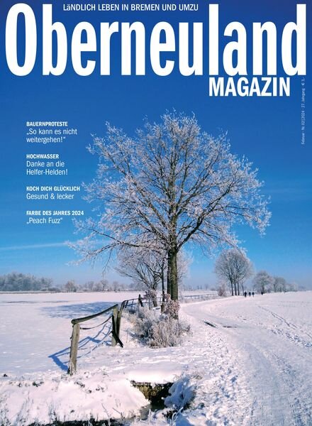Oberneuland Magazin – Februar 2024 Cover