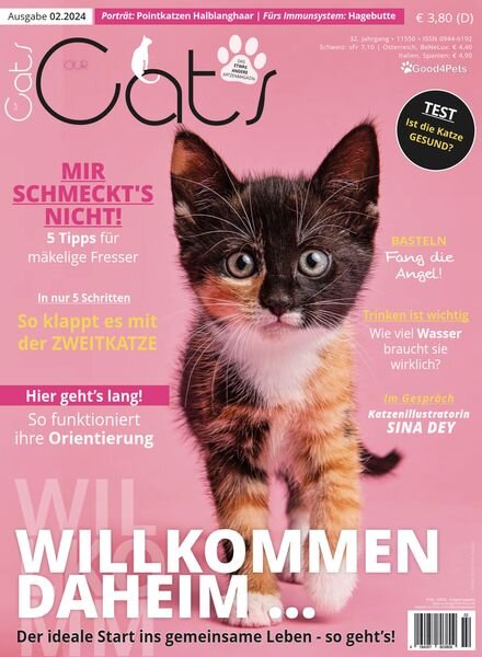 Our Cats – Februar 2024 Cover