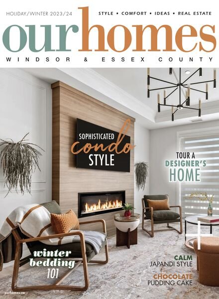 Our Homes Windsor & Essex County – Holiday-Winter 2023-2024 Cover