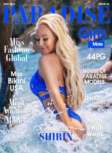 Paradise Girls – Issue 26 November 2023 Cover