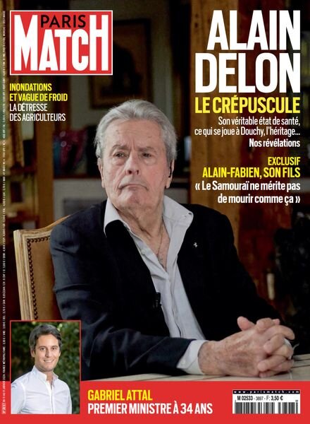 Paris Match – 11 Janvier 2024 Cover