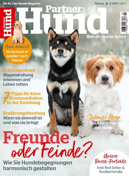 Partner Hund – Februar 2024 Cover