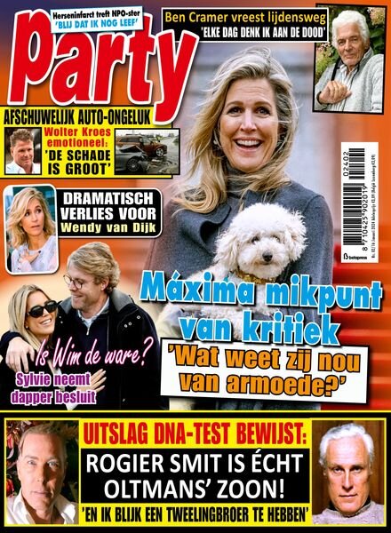 Party Netherlands – 10 Januari 2024 Cover