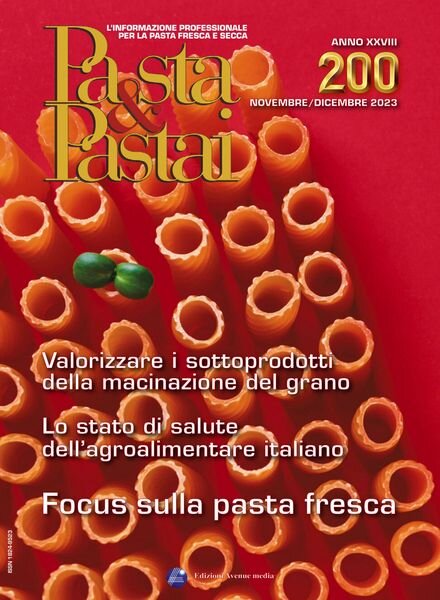 Pasta&Pastai – Novembre-Dicembre 2023 Cover