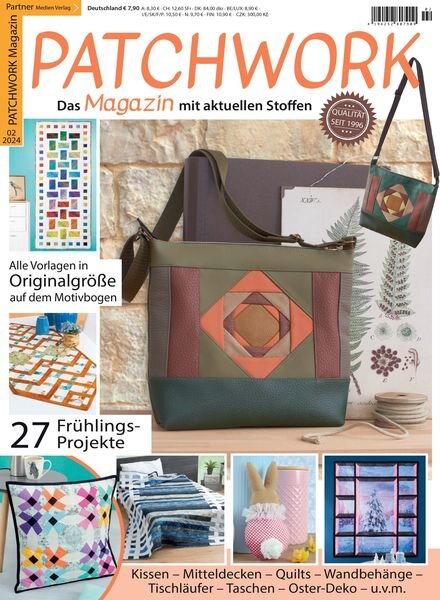 Patchwork Magazin – Februar 2024 Cover