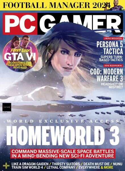 PC Gamer UK – Issue 392 – February 2024 Cover