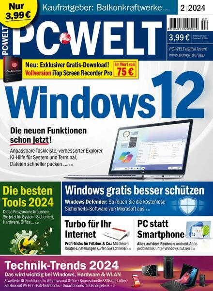 PC Welt – Februar 2024 Cover