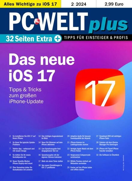 PC-Welt Plus – Februar 2024 Cover