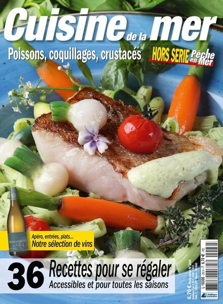 Peche en Mer – Hors-Serie Cuisine de la mer – N 26 2023 Cover