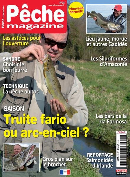 Peche Magazine – Fevrier-Mars-Avril 2024 Cover