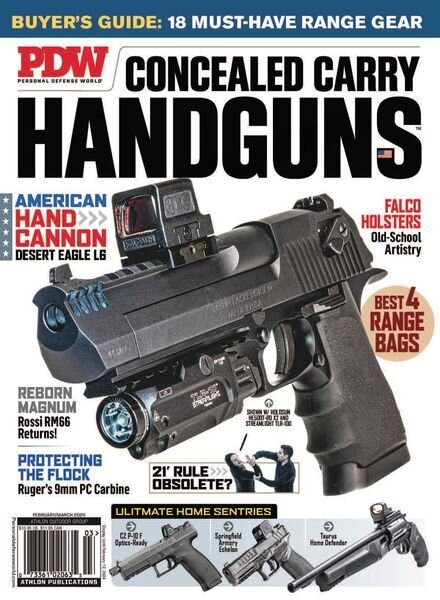 Personal Defense World – February-March 2024 Cover