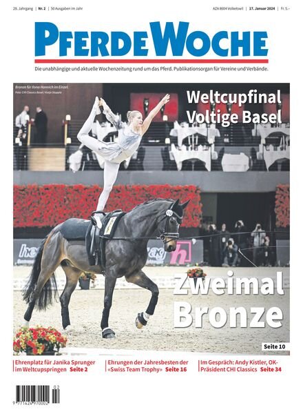 PferdeWoche – 17 Januar 2024 Cover