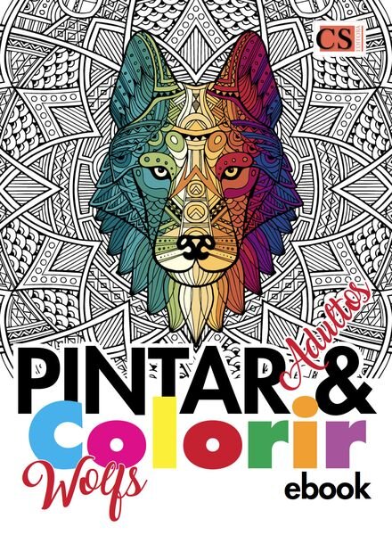 Pintar e Colorir Adultos – 1 Janeiro 2024 Cover