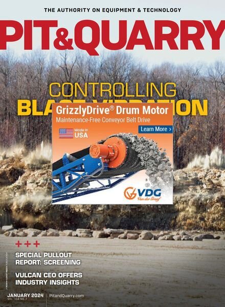 Pit & Quarry – January 2024 Cover