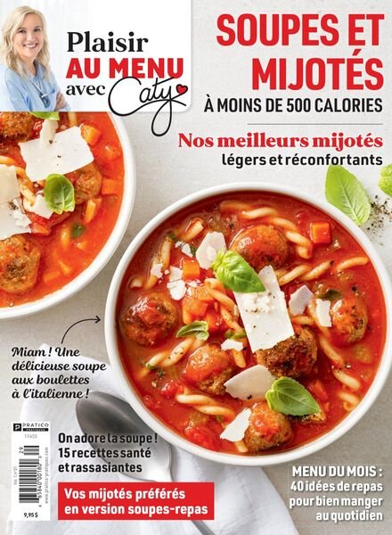 Plaisir au menu avec Caty – Janvier 2024 Cover