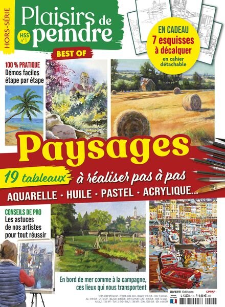 Plaisirs de Peindre – Hors-Serie – Fevrier-Avril 2024 Cover