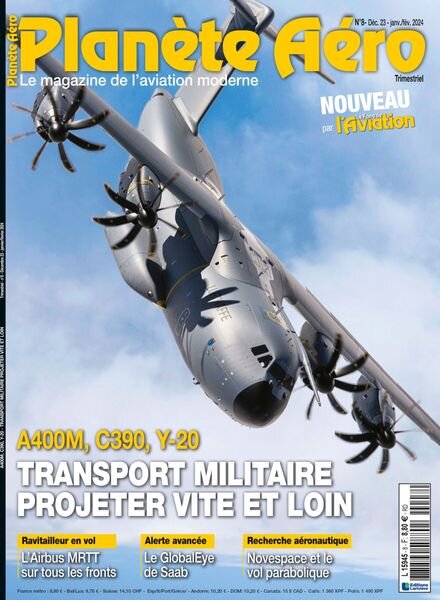 Planete Aero – Decembre 2023 – Fevrier 2024 Cover