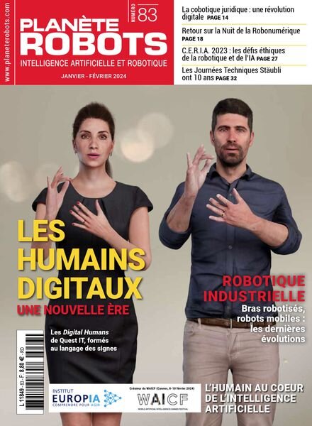 Planete Robots – Janvier-Fevrier 2024 Cover
