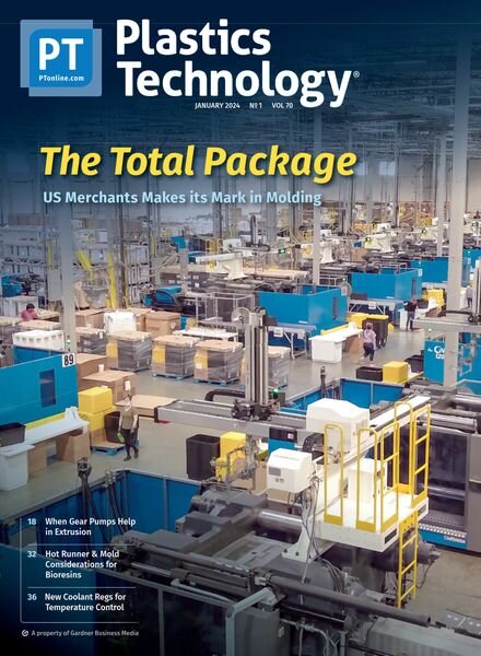 Plastics Technology – January 2024 Cover