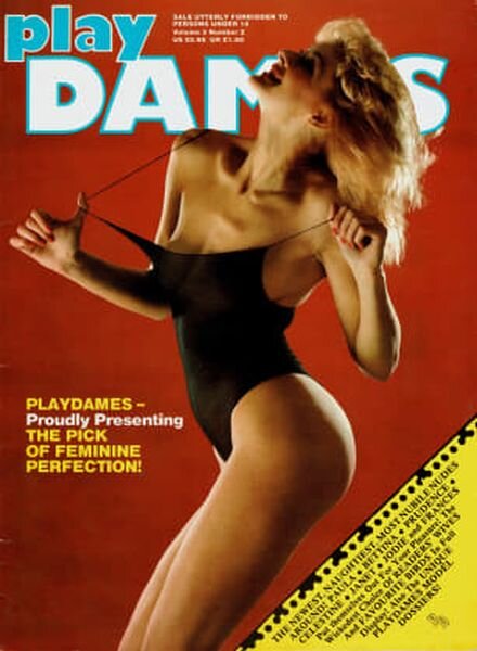 Play Dames – Volume 3 Number 2 1982 Cover