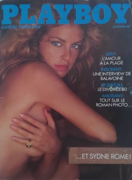 Playboy France – Vol 8 n 7 – Juillet 1980 Cover