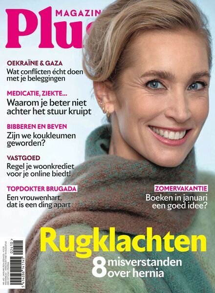 Plus Magazine Dutch Edition – Januari 2024 Cover