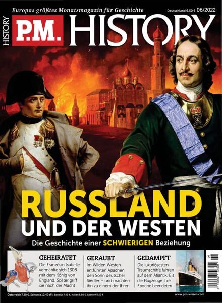 PM History Magazin – Juni 2022 Cover